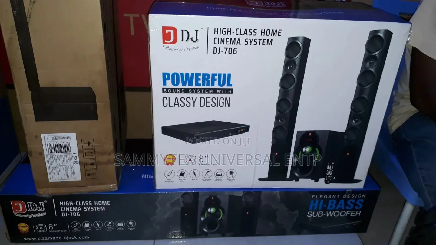 Dj DVD Home Theatre With 2years Warranty Sign
