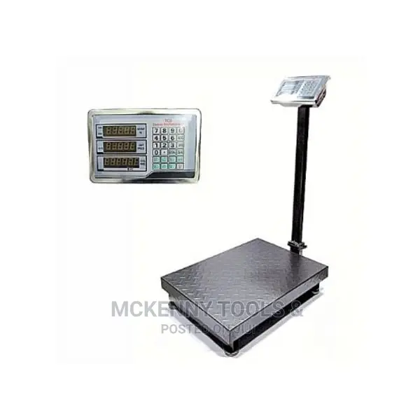 TCS Digital Electronic Platform Scale Metal Base - 300KG
