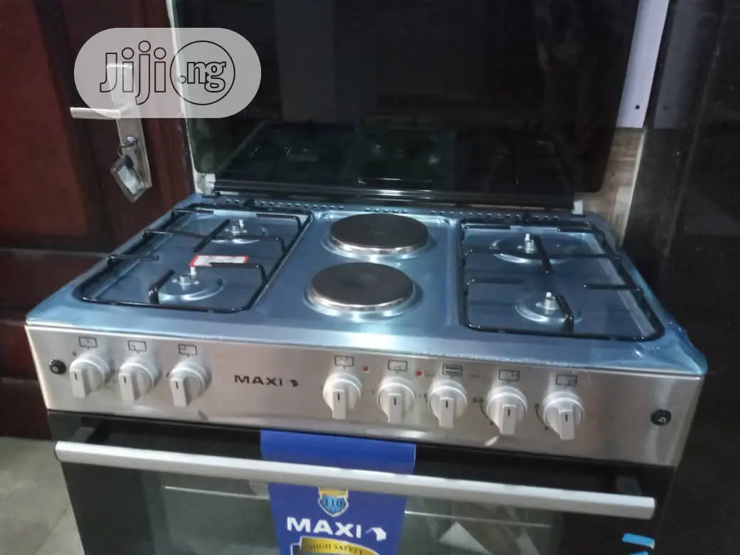 Maxi Gas Cooker 60*90 (4 + 2 ) Inox