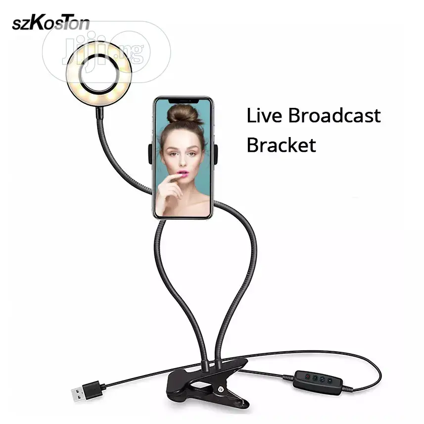Selfie Ring Light With Phone Holder