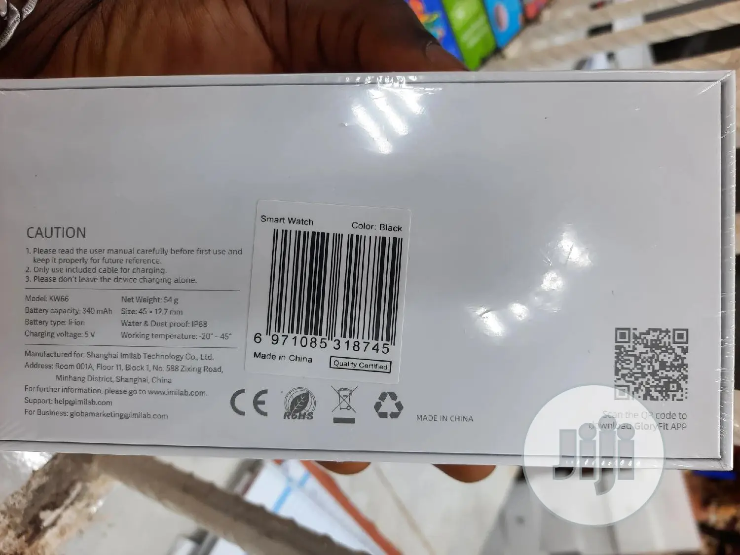 New Xiaomi Imilab Smartwatch Kw66