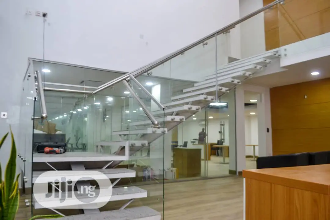 Handrail Railings Tampered Glass