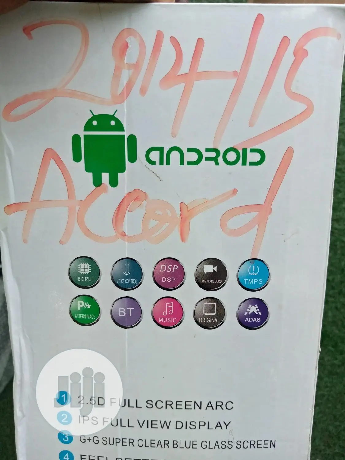 Honda Accord 2014-2018 Big Android Player