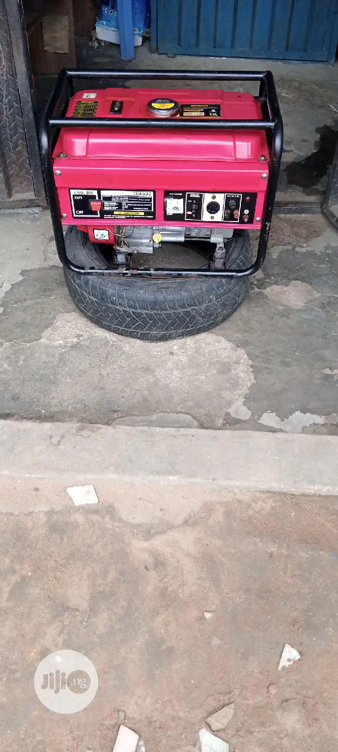 Fairly Used 3KVA HONDA EC4500 Copper Gen With Its Receipt