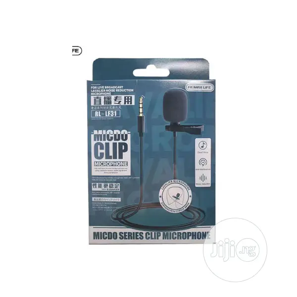 Remax Lavalier Microphone With Noise Reduction