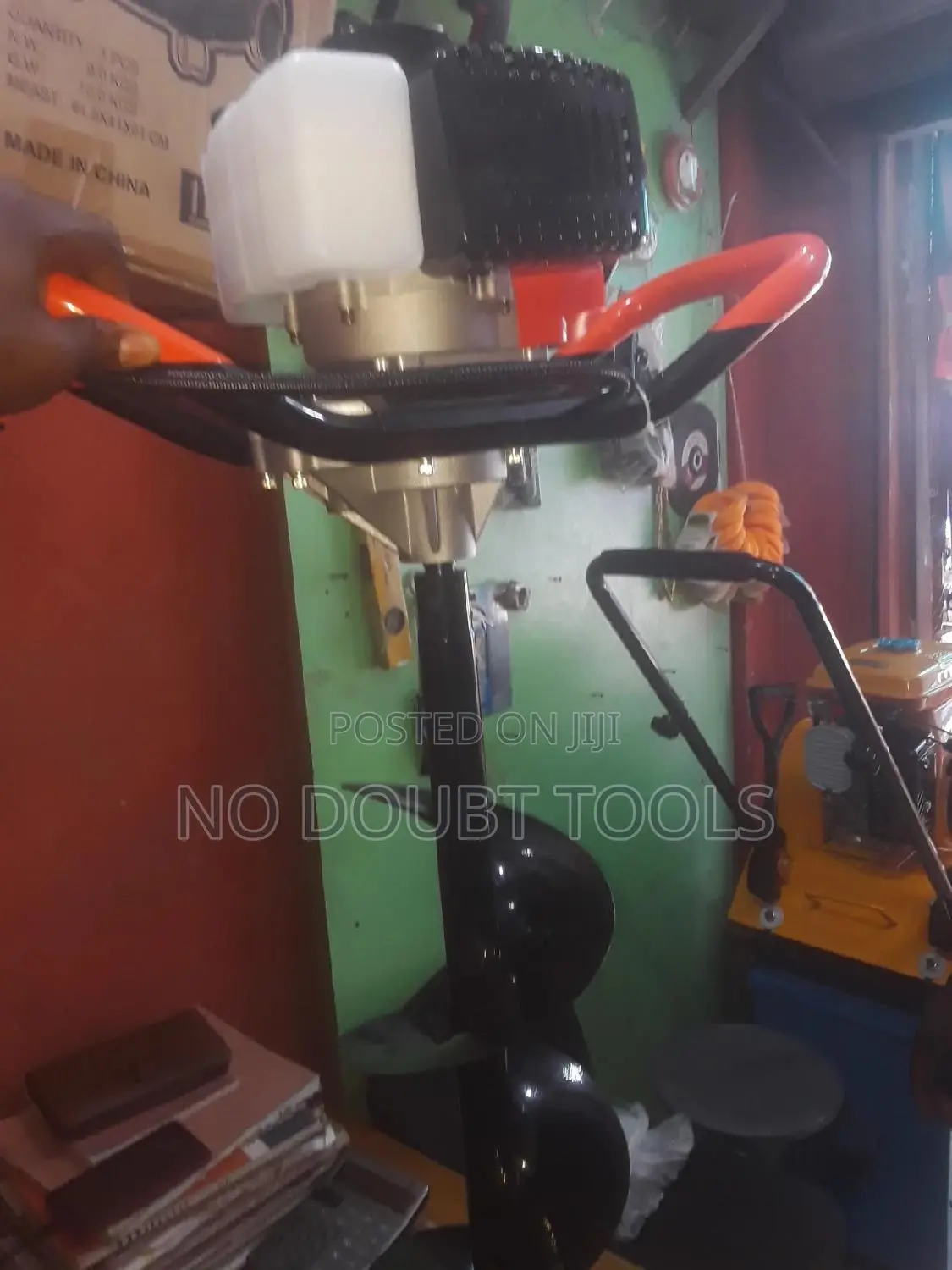 Earth Auger Ice Drill