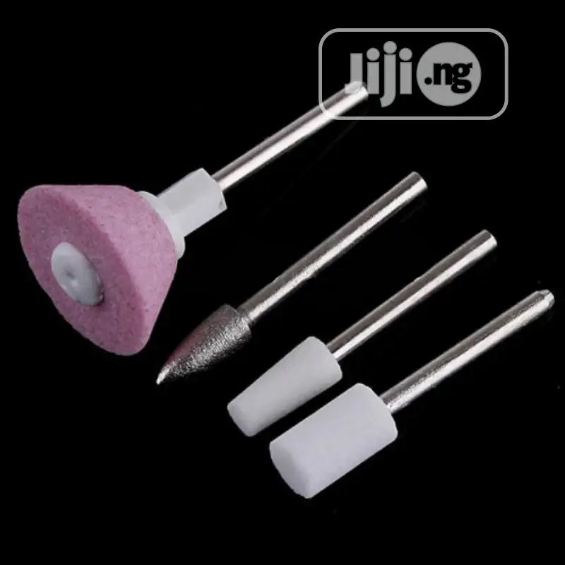 5 In 1 Manicure Nail Drill Bits Gel Polish Cuticle File