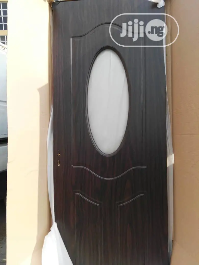 Toilet Wooden Glass Door
