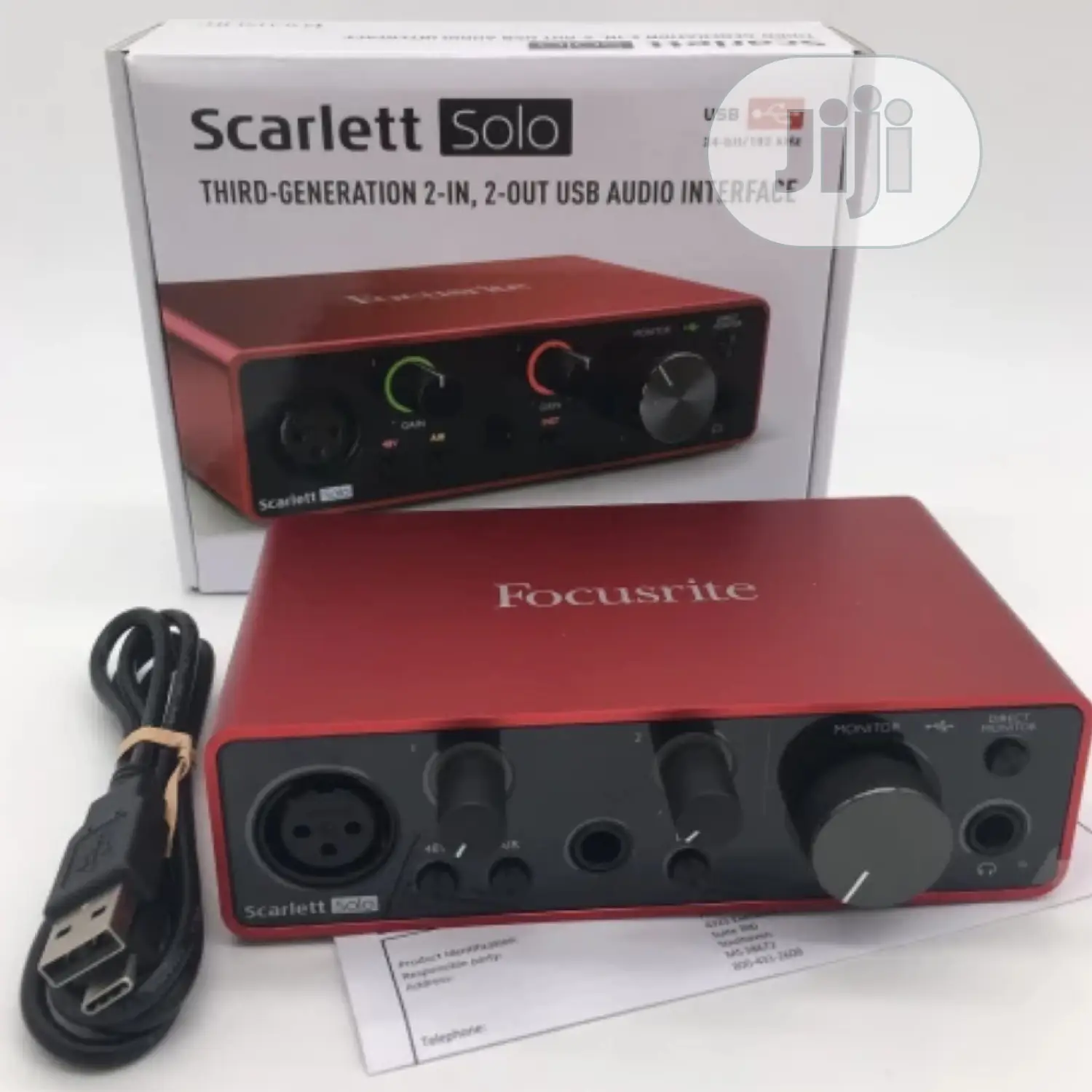 Original Focusrite Scarlett Solo 3rd Gen
