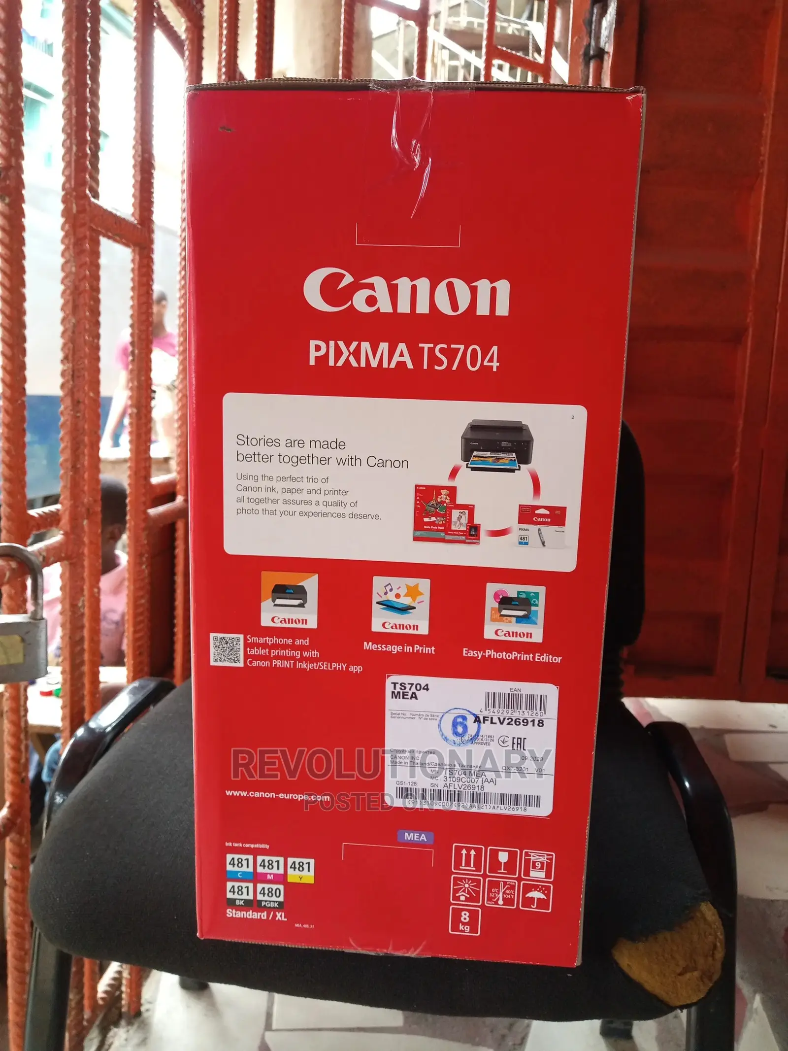 Canon Pixma Ts704a Id Card Printer