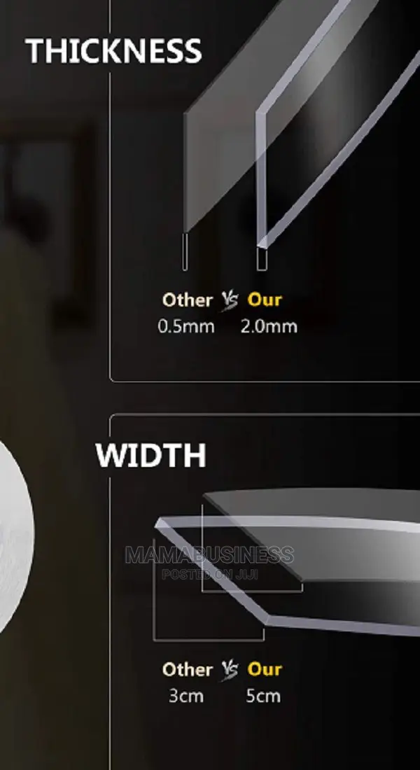 3m Waterproof Super Double Sided Nano Magic Adhesive Reusabl