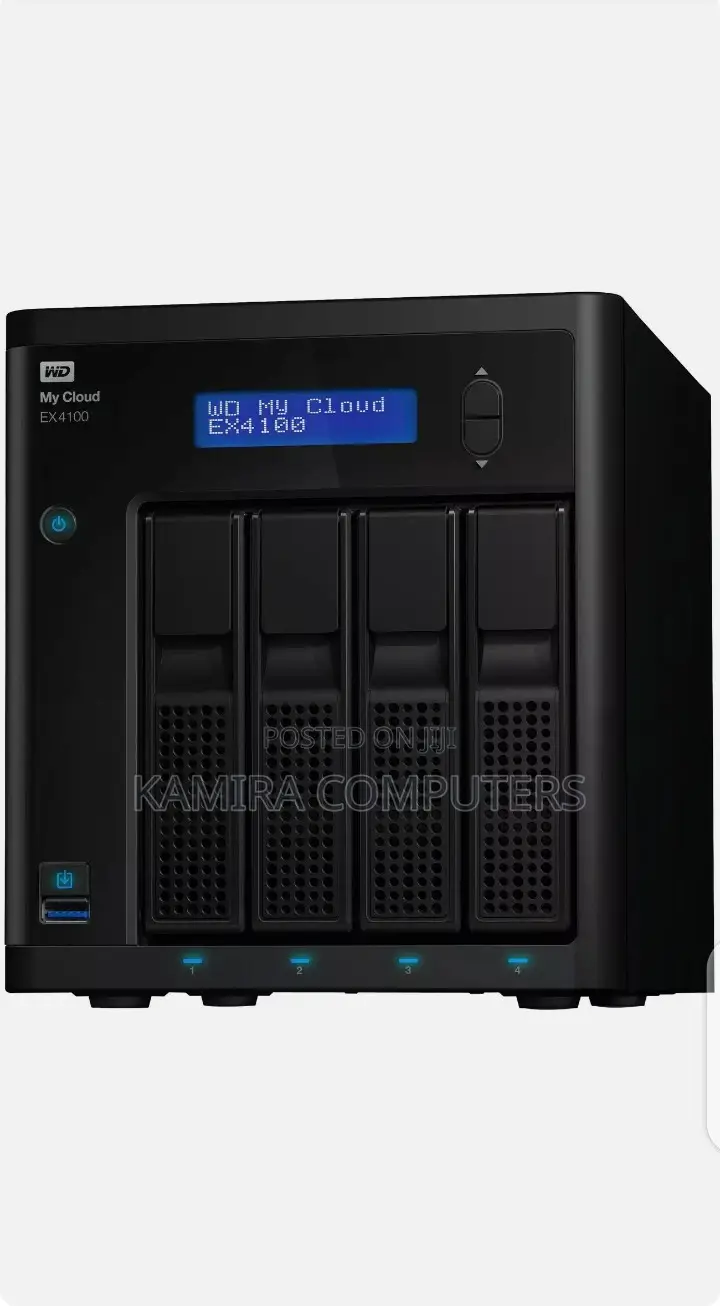 Wd My Cloud Ex4100, 16tb, 4-Bay Disk Nas With Intel Reg