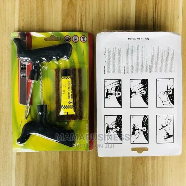 8pcs/Set Car Tubeless Tyre Puncture Plug Repair Tools Kits