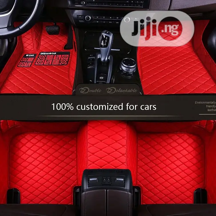 Customize Leather Floor Mat For Suvs & Sedan Cars.