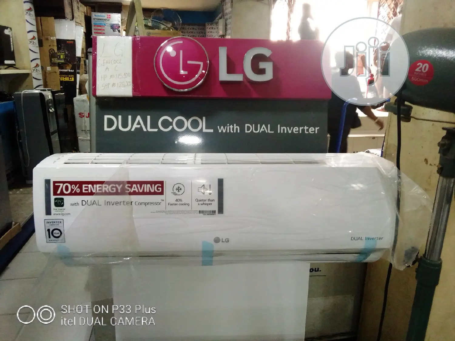 LG 2hp Dual Inverter AC +Installation Pipe