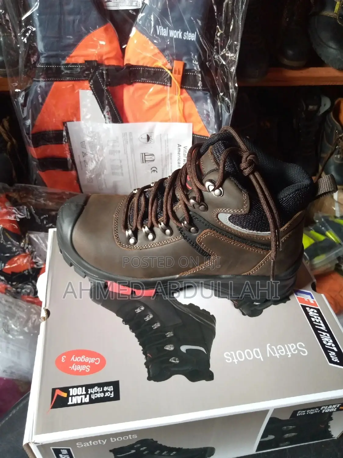 Safety First Boots