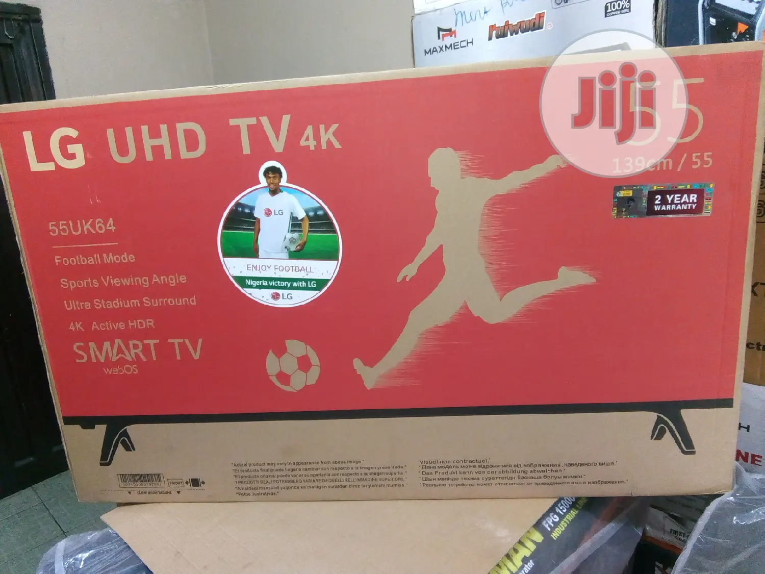 A Brand New 55inches Smart L.G Television Is Available