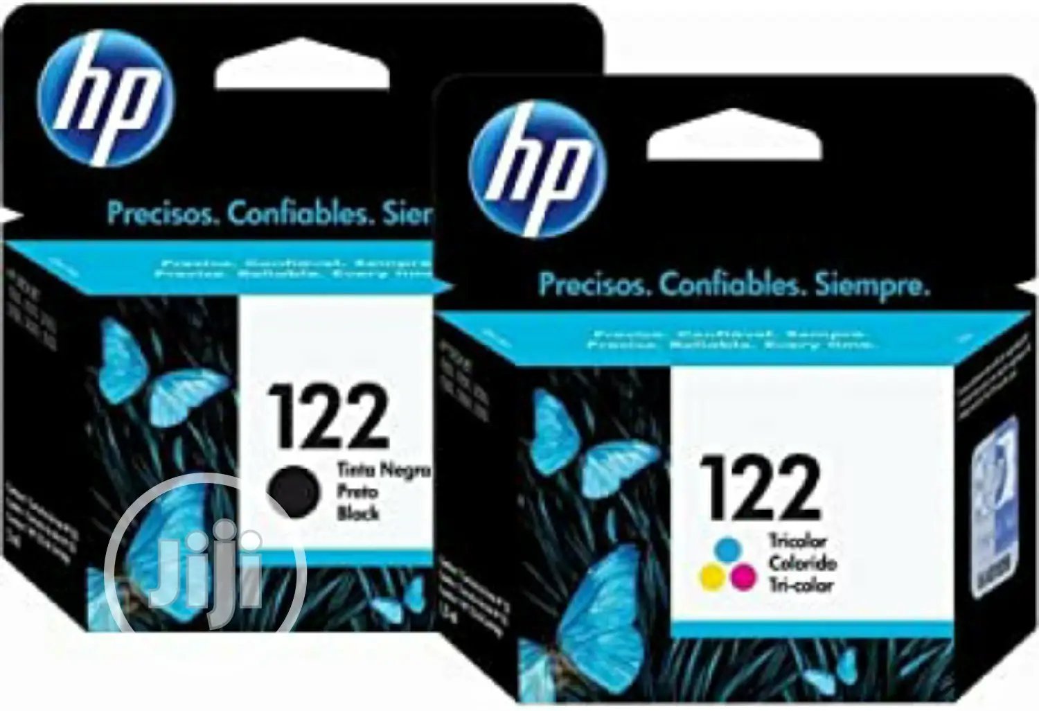 Hp 122 Ink Cartridges Combo ( Black + Tri-Each Colour