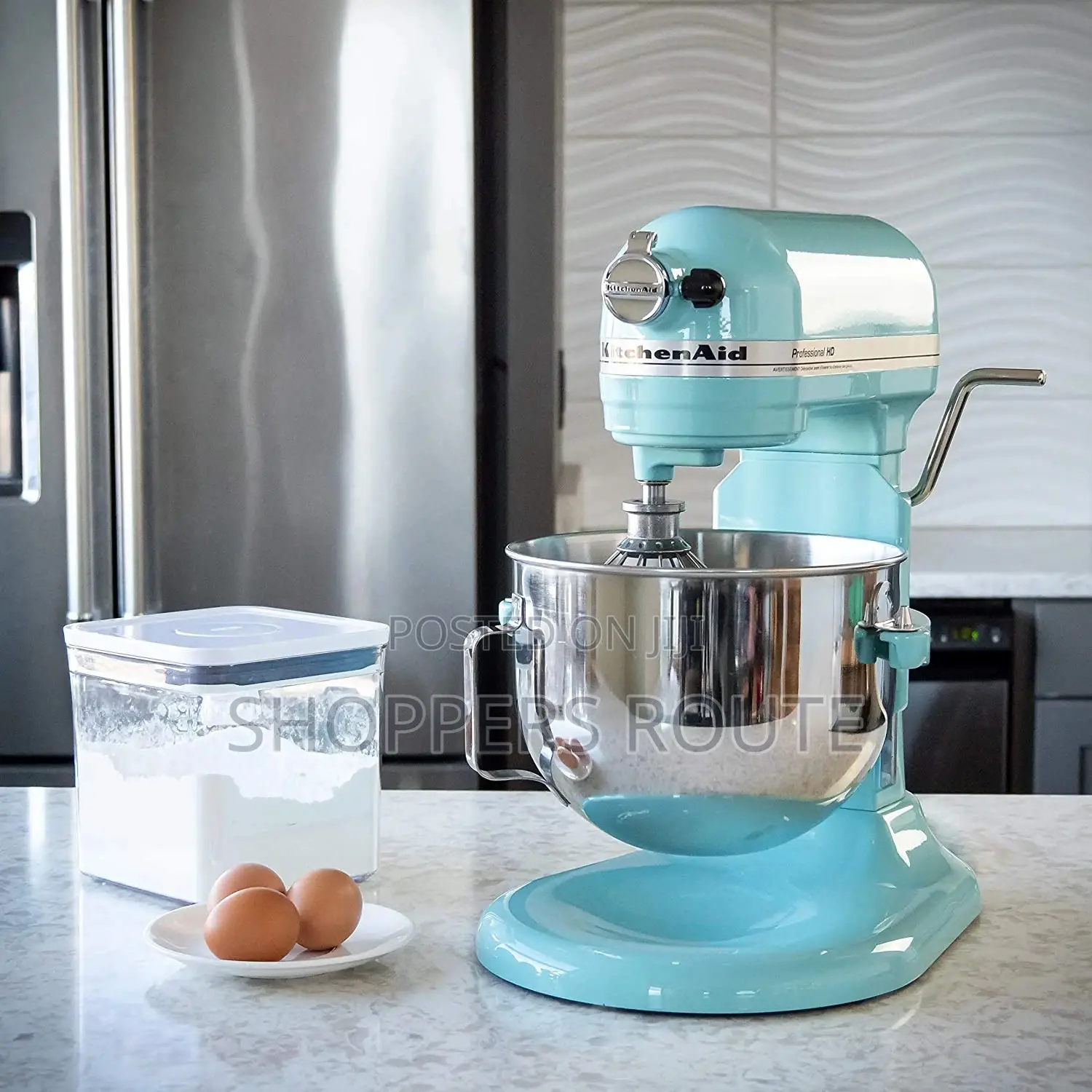 Kitchenaid Professional 5 Plus Series Stand Mixer, Aqua-Sky.