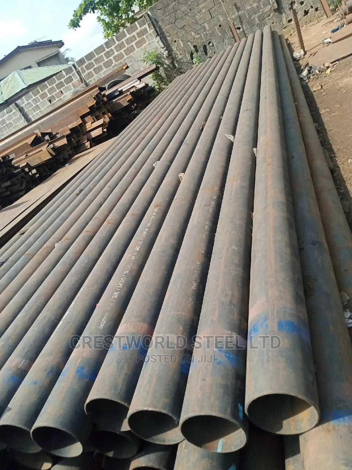 8" Seamless Steel Pipe (40ft)