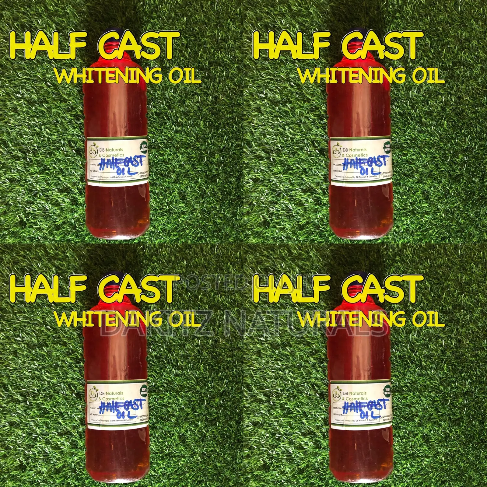 Organic Halfcaste Oil 100ml