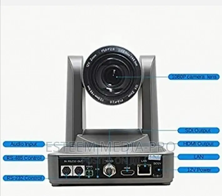 PTZ 10X Optical Zoom Poe, Sdi Live Video Streaming Camera