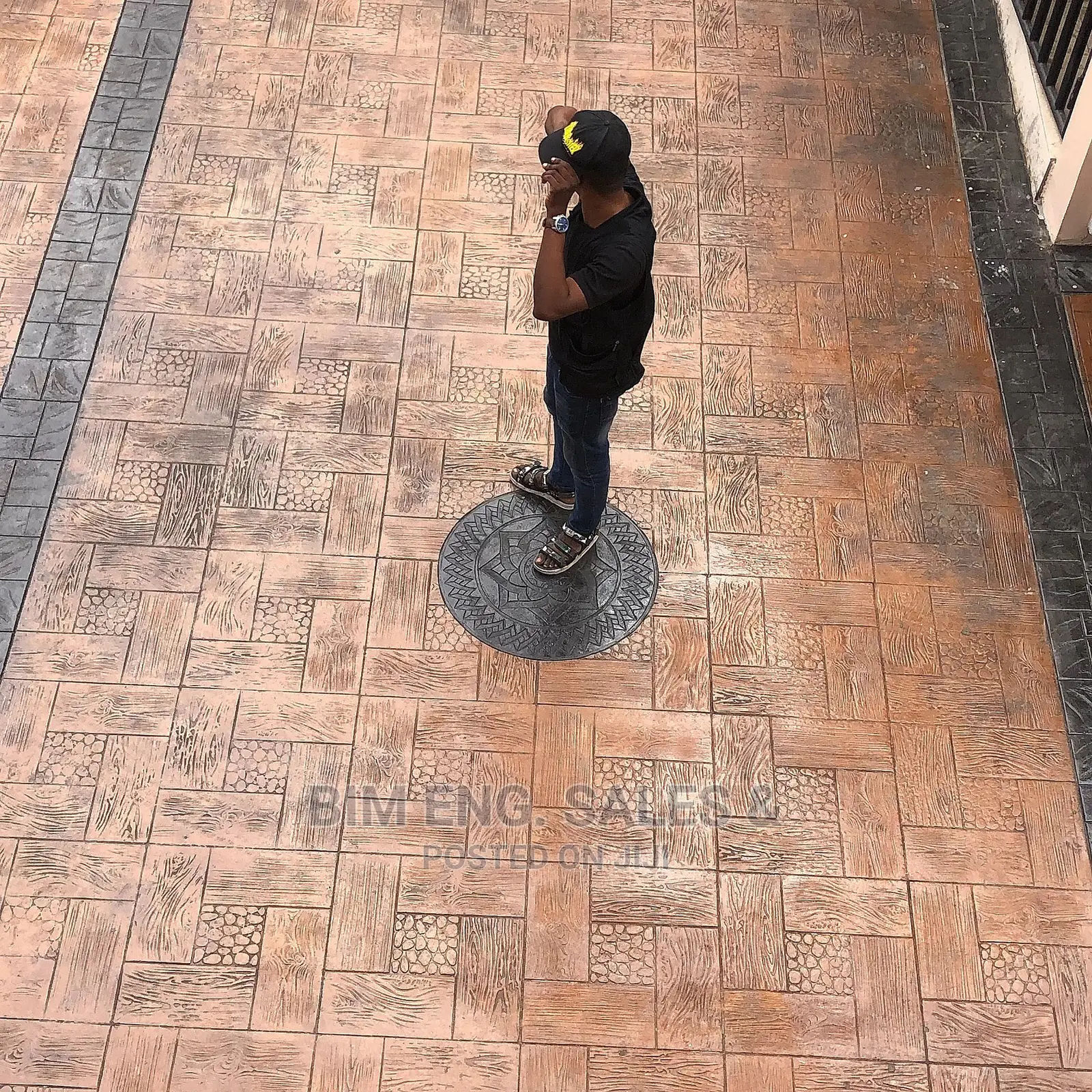 Stamped Concrete Floor Design Polish Sealer Mold Mart