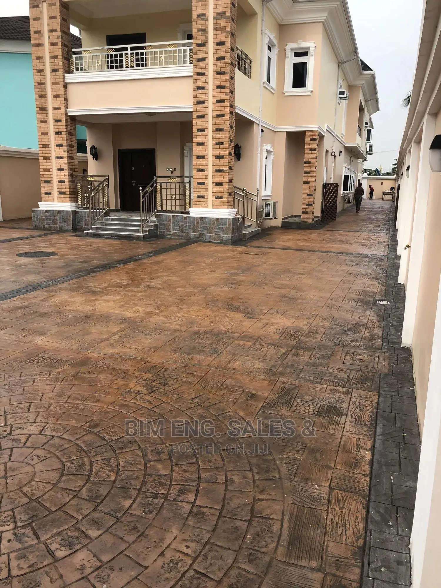 Stamped Concrete Colored Flooring Sealer Color Release