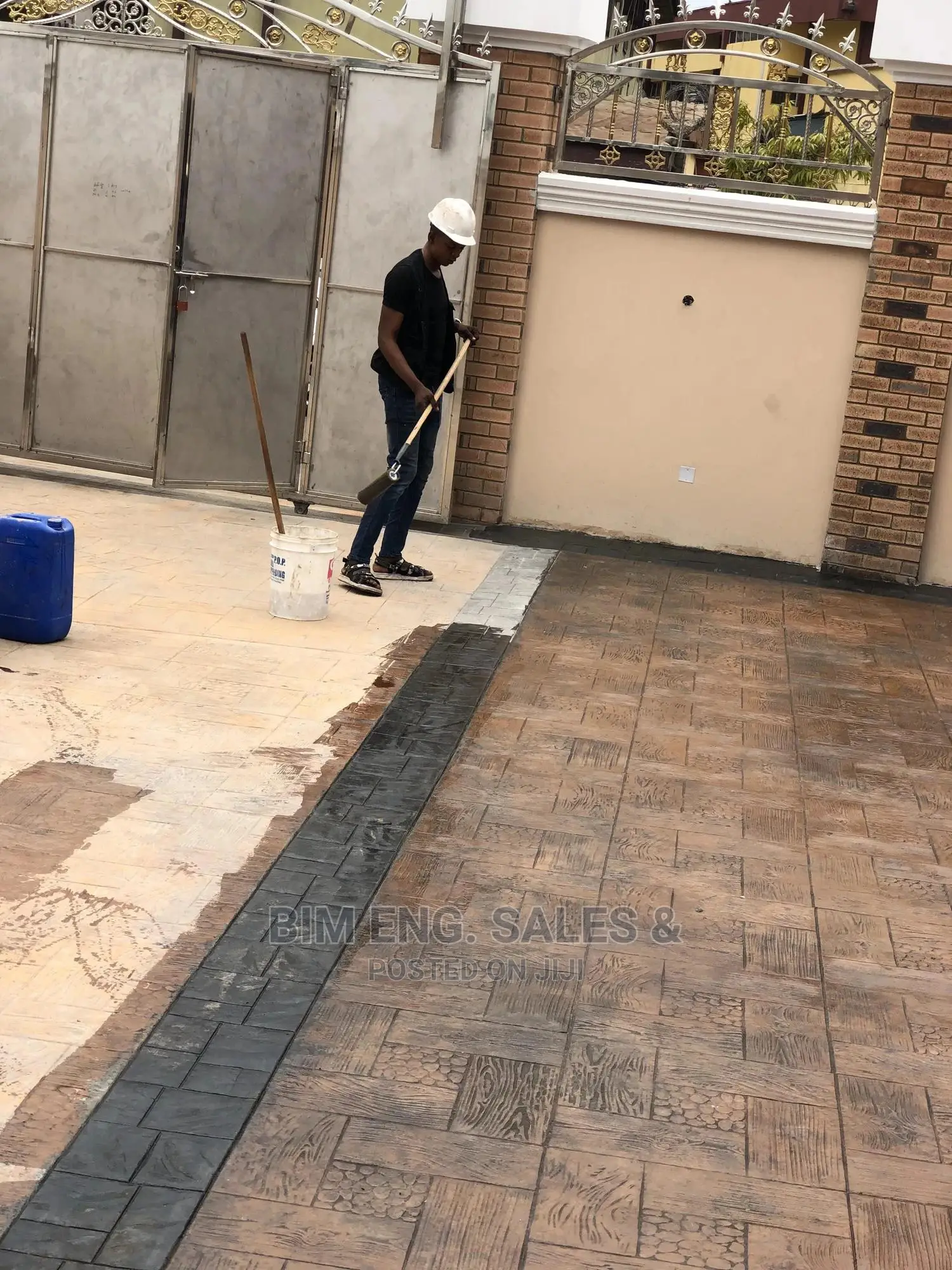 Color Hardener Concretes Floor Design Polish
