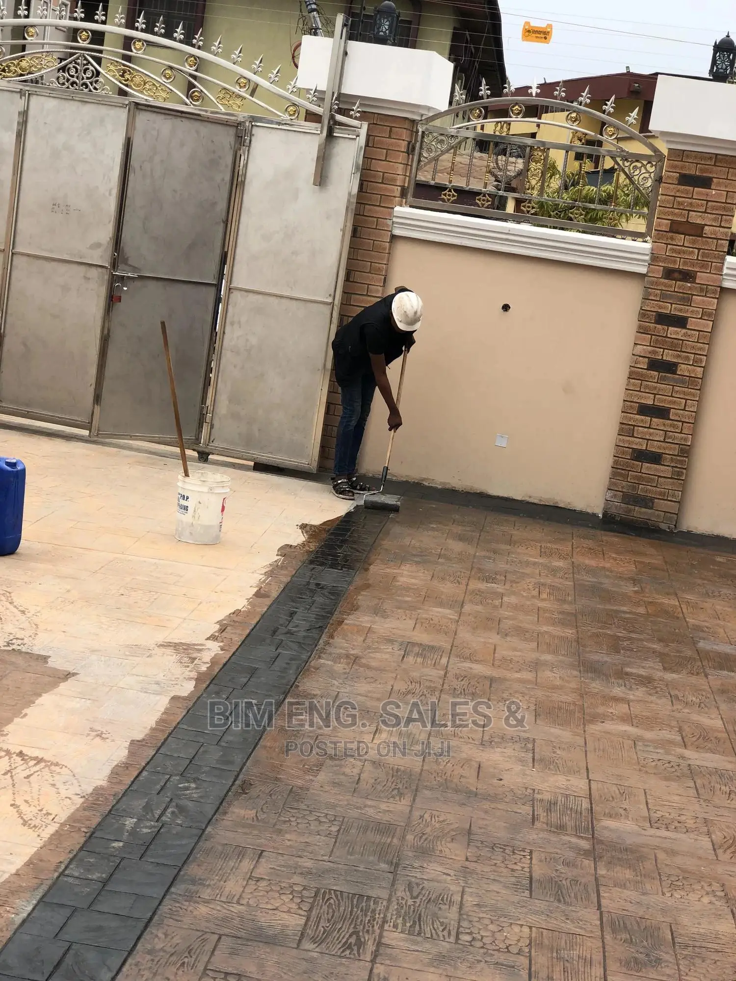 Color Hardener Concretes Floor Design Polish
