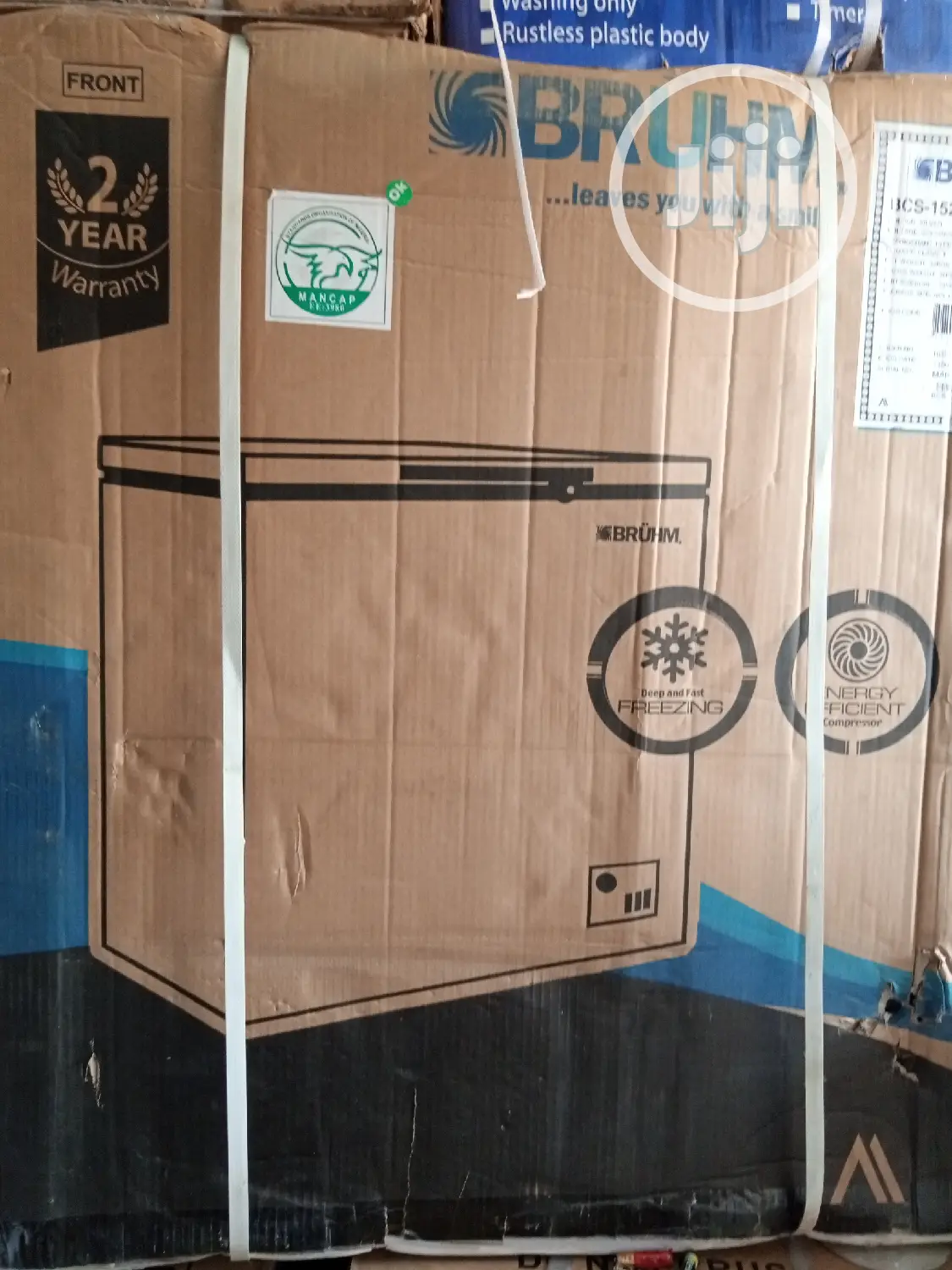 Bruhm Chest Freezer (152litre) With 1yr Warranty