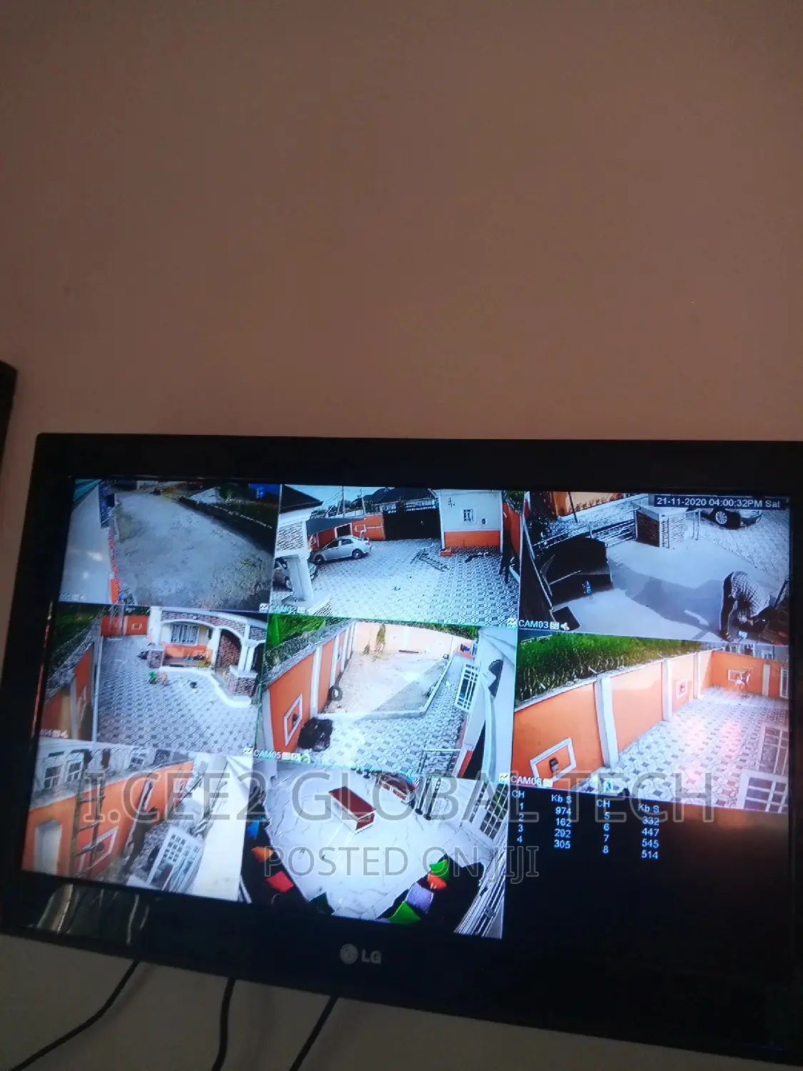 16ch With 10 Point Cameras Installation