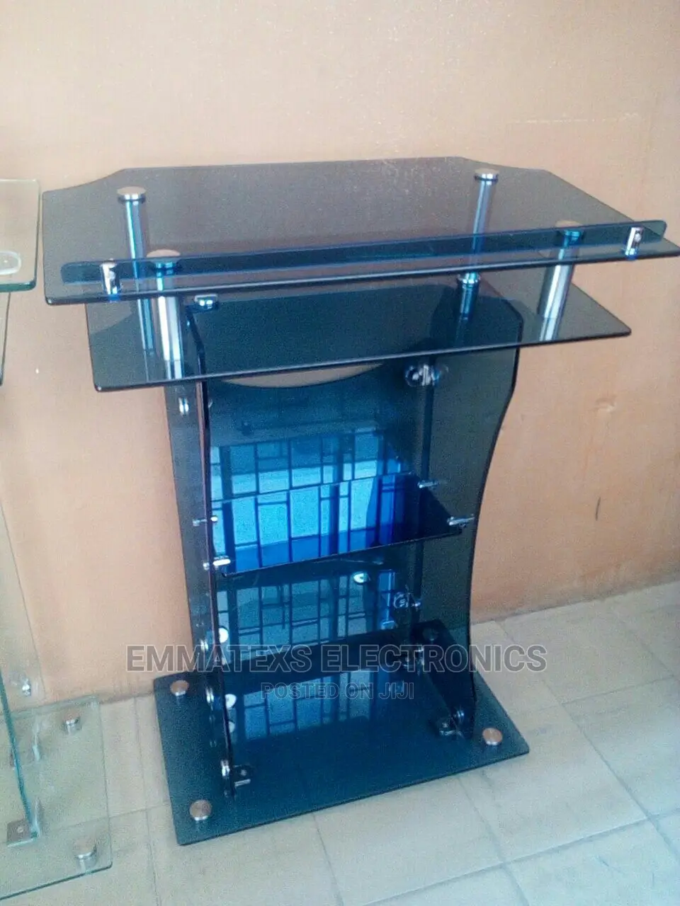 Imported Glass Pulpit