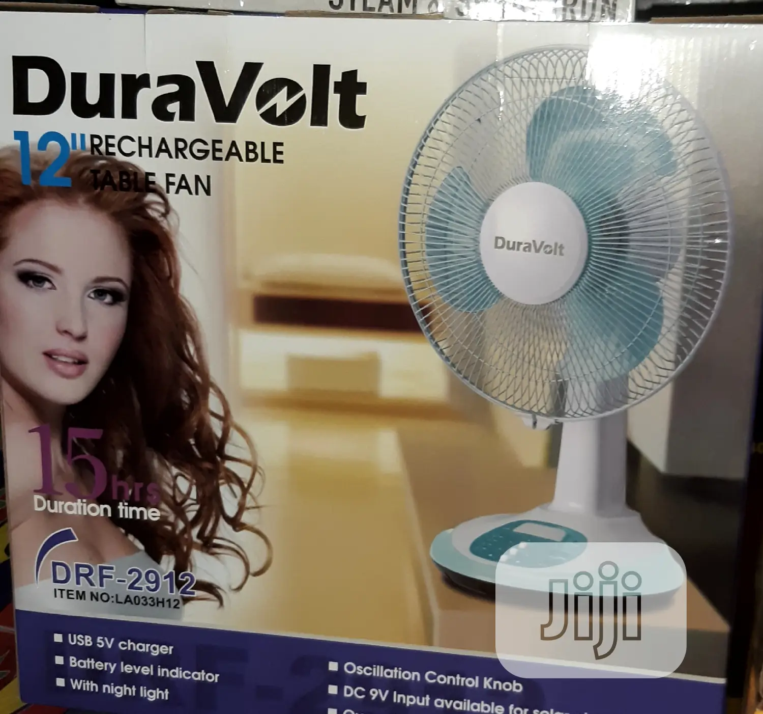 12" Dura Volt Table Fan