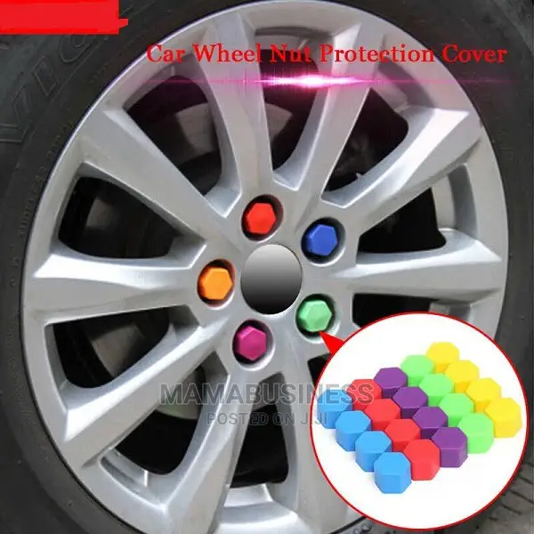20pcs Universal Silica Gel Car Wheel Nut Protection Cover-Mu