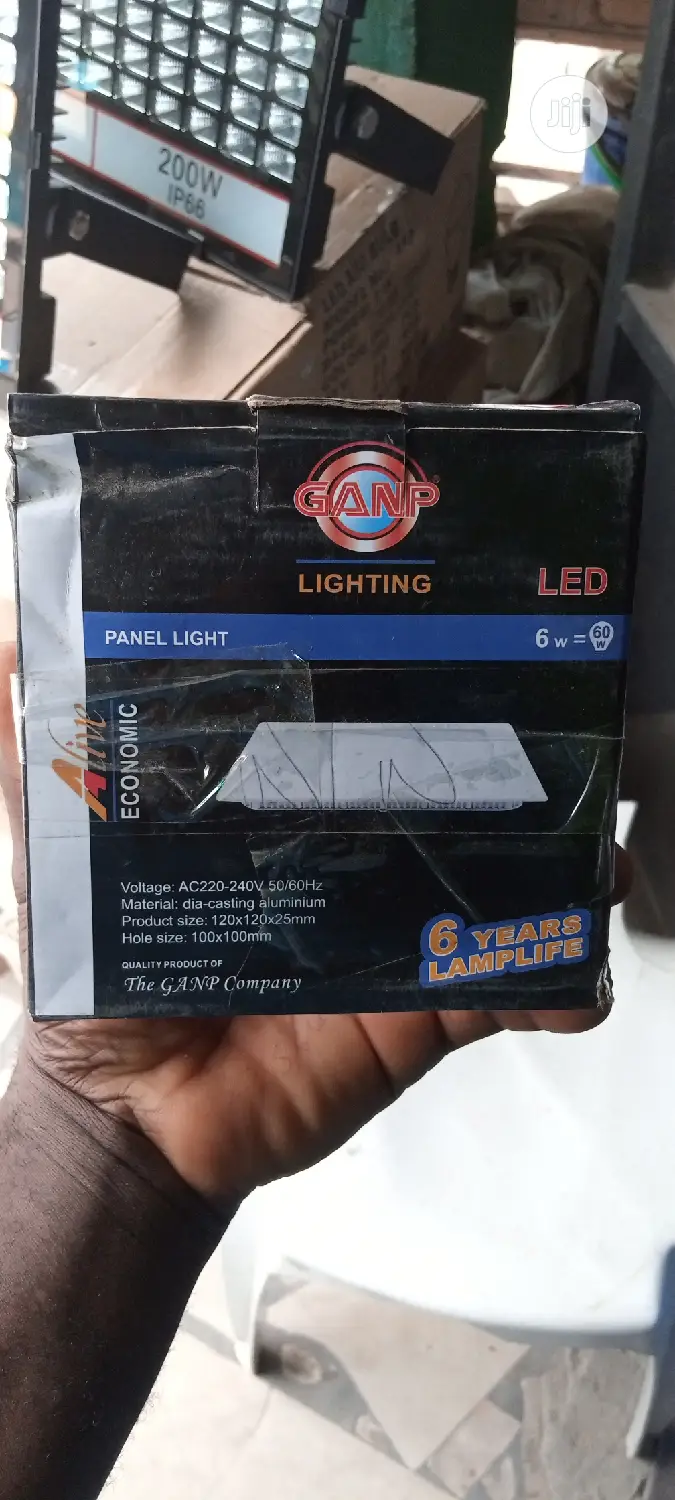 Ganp Alive Panel Light 6,W Pop