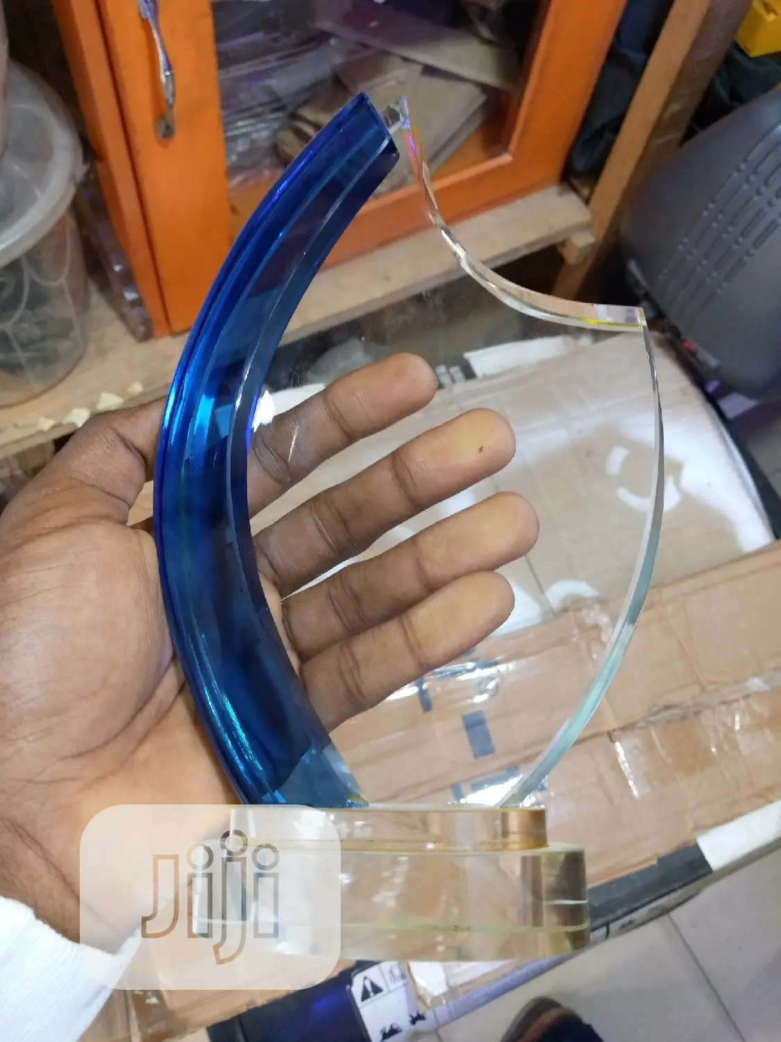 Crystal Award Plaque
