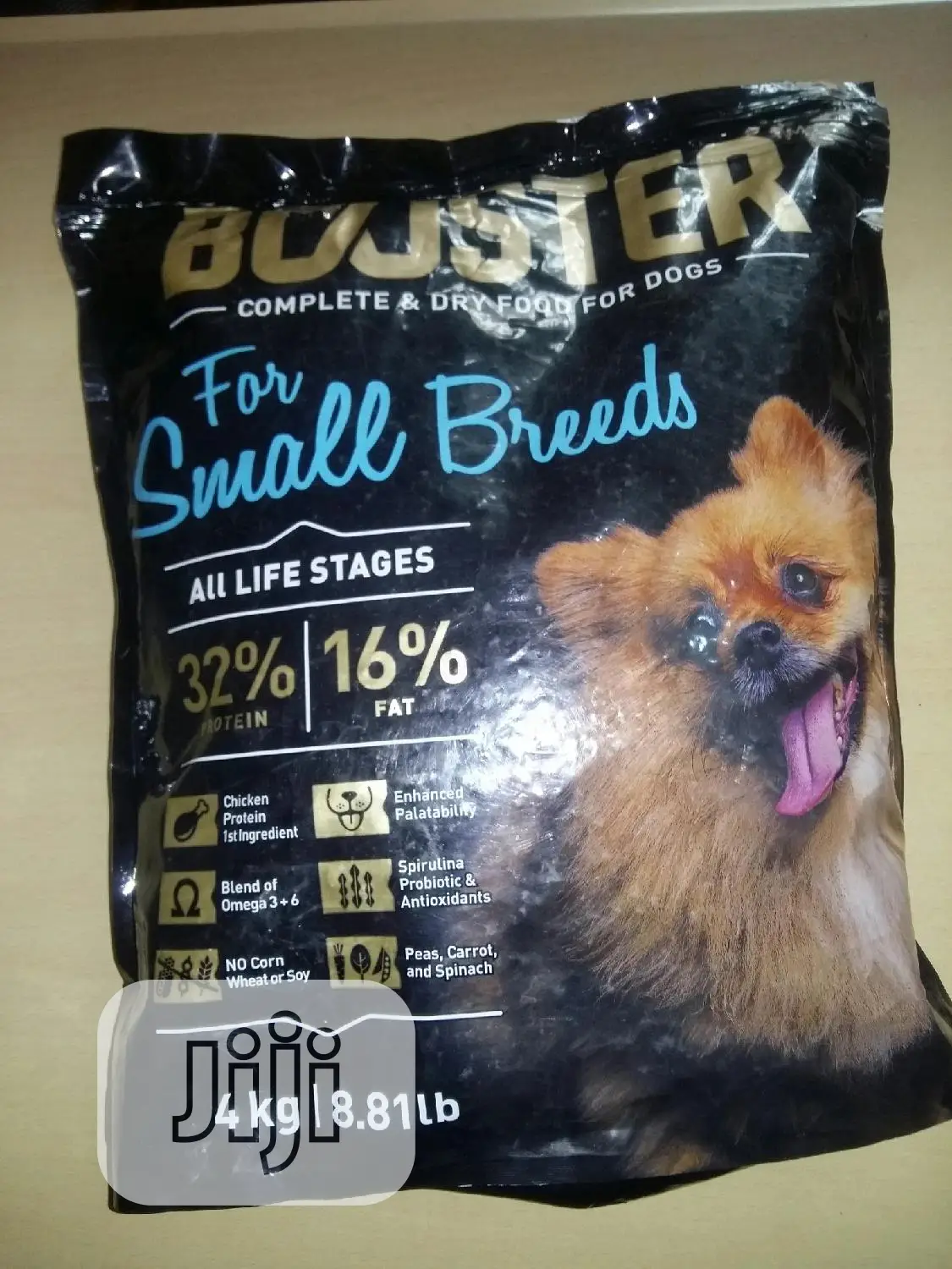 Booster Small Breed Dog Food 4kg