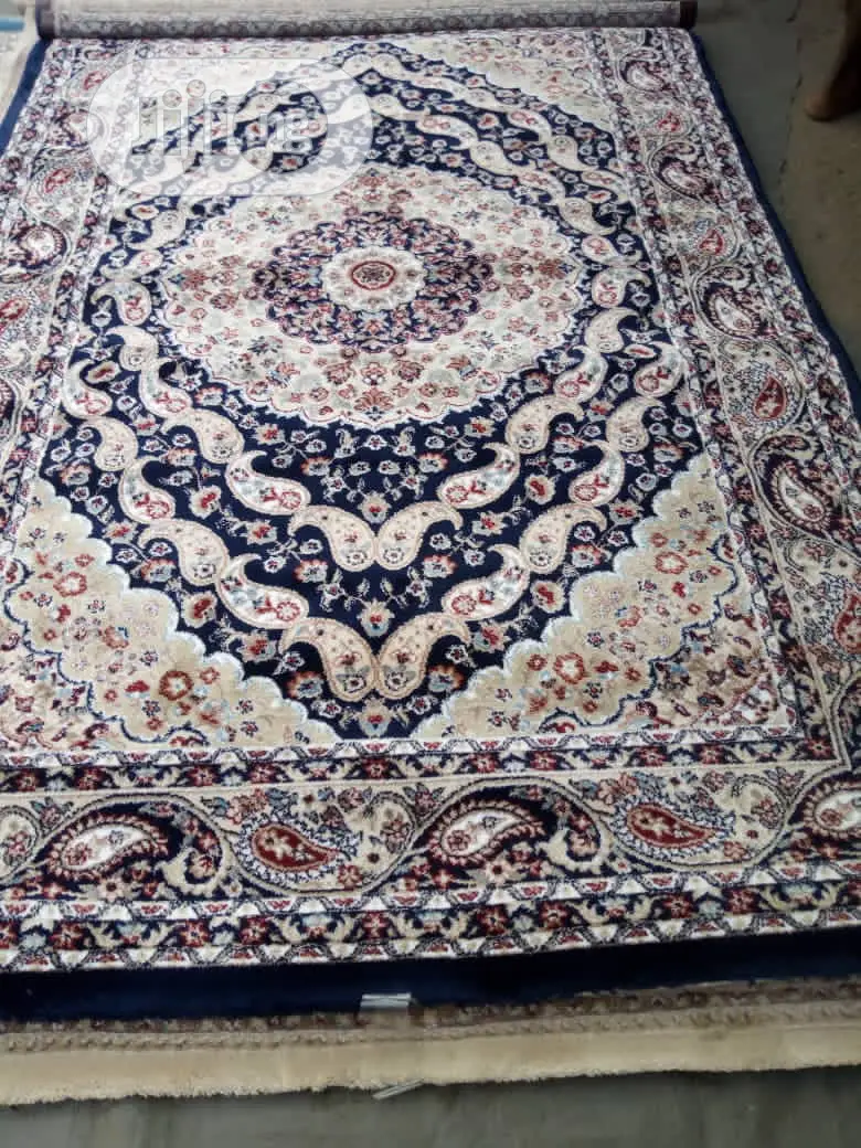 Light Blue Arabian Persin Center Rugs 7/10