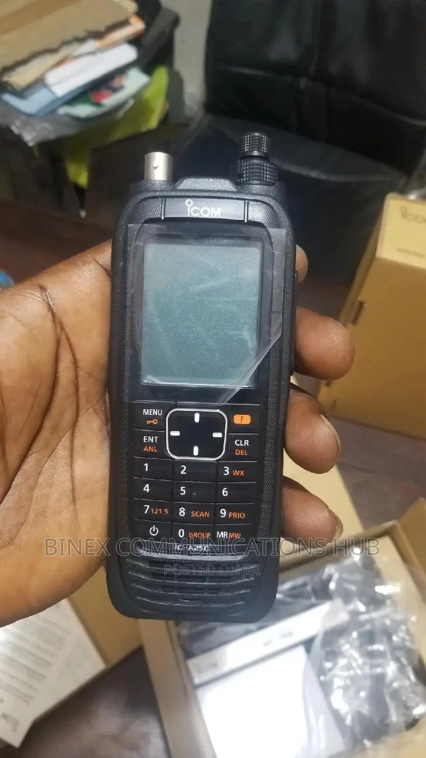 Icom A25C Vhf Airband Transciever