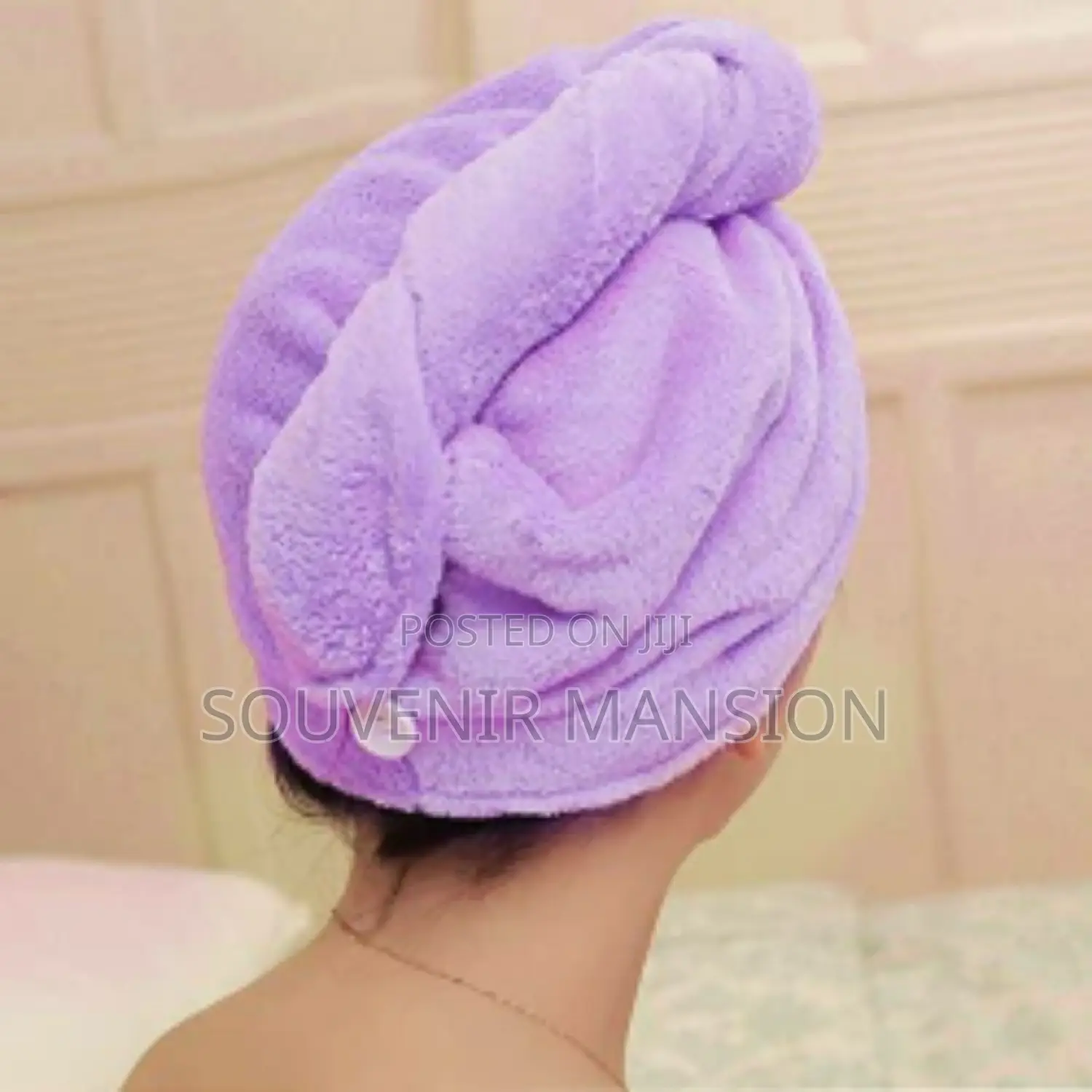Women Microfiber Hair Towel Wrap