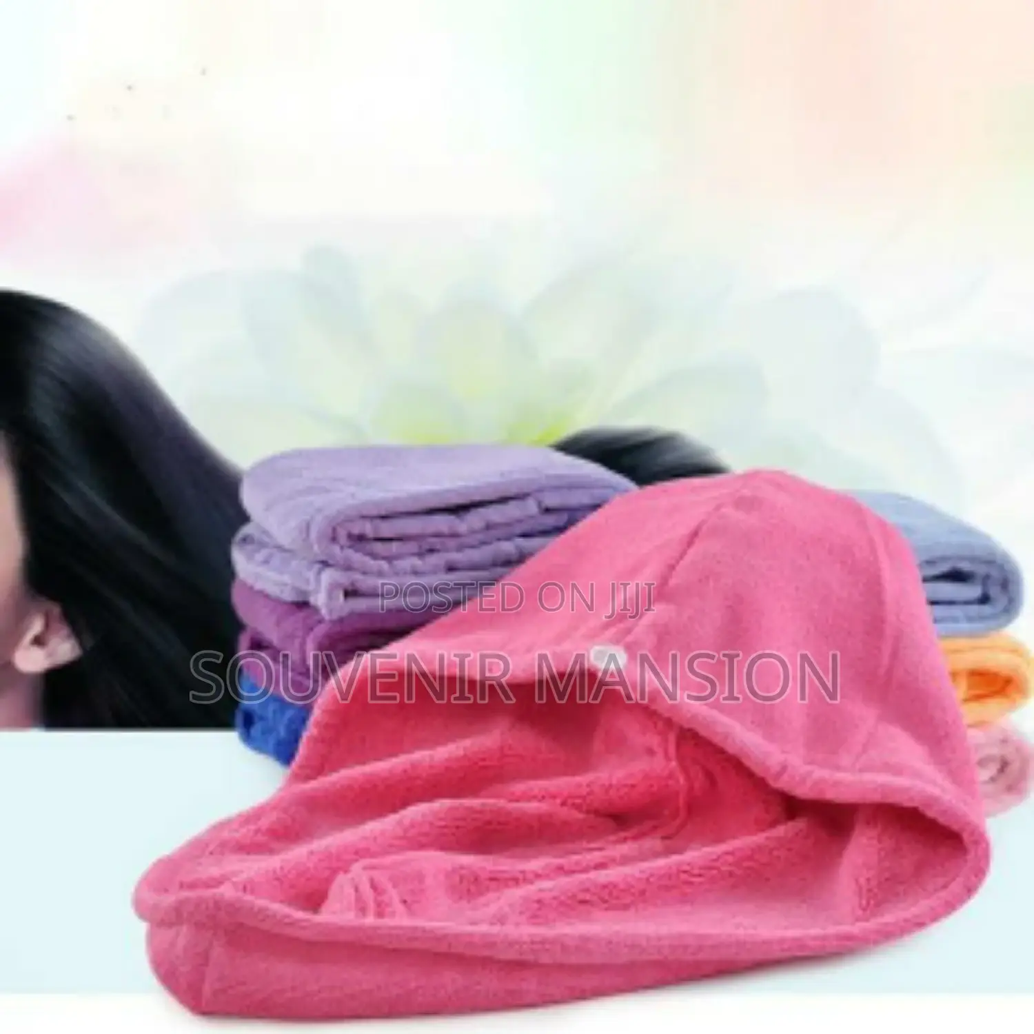 Women Microfiber Hair Towel Wrap