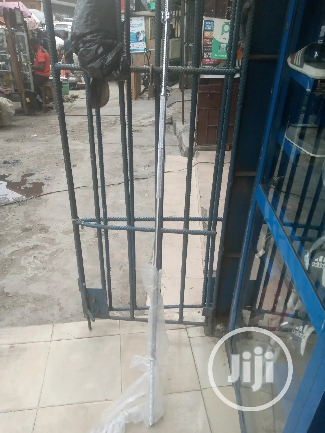 6ft Barbell Rod(Silver)