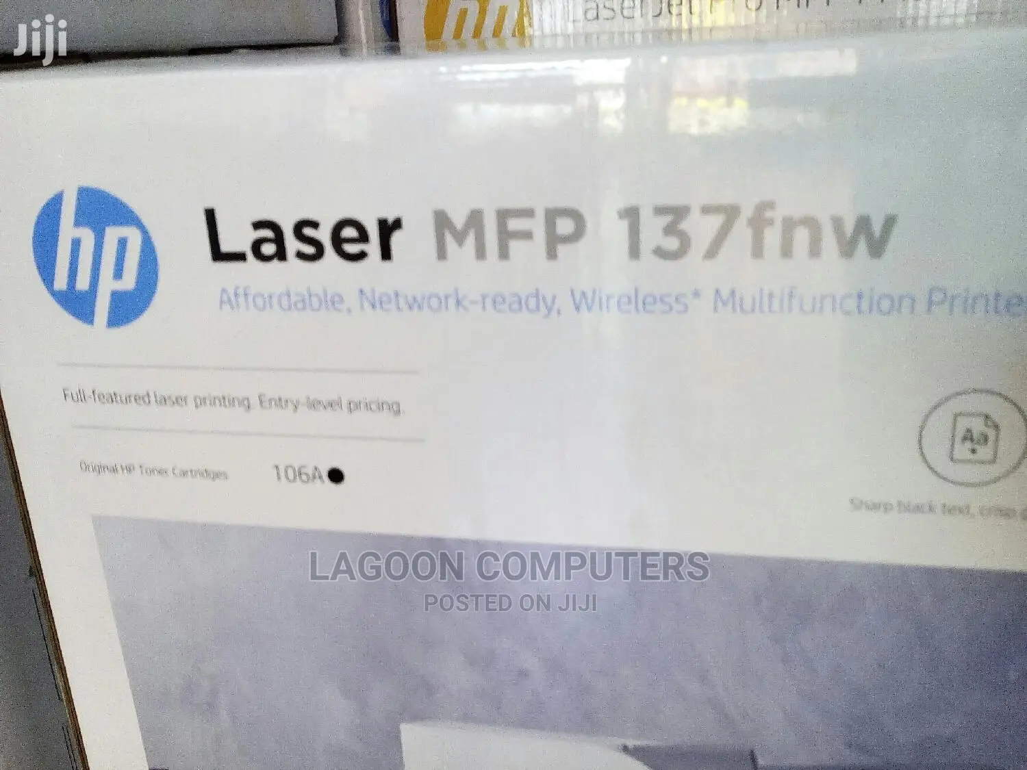 Hp Laser Mfp 137fnw (4zb84a)