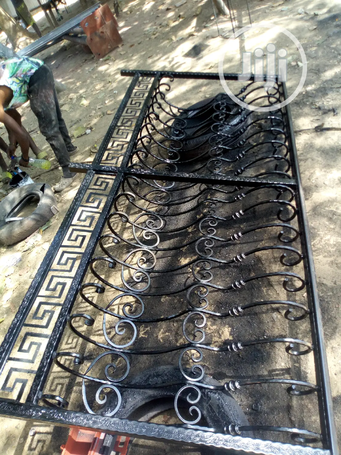 Wrought Iron Rails