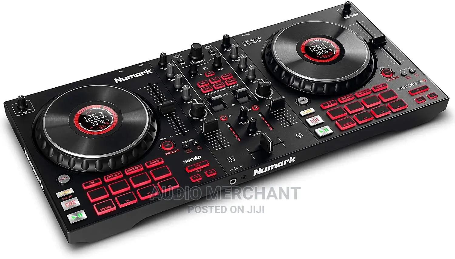 Numark Mixtrack Platinum FX – DJ Controller for Serato DJ