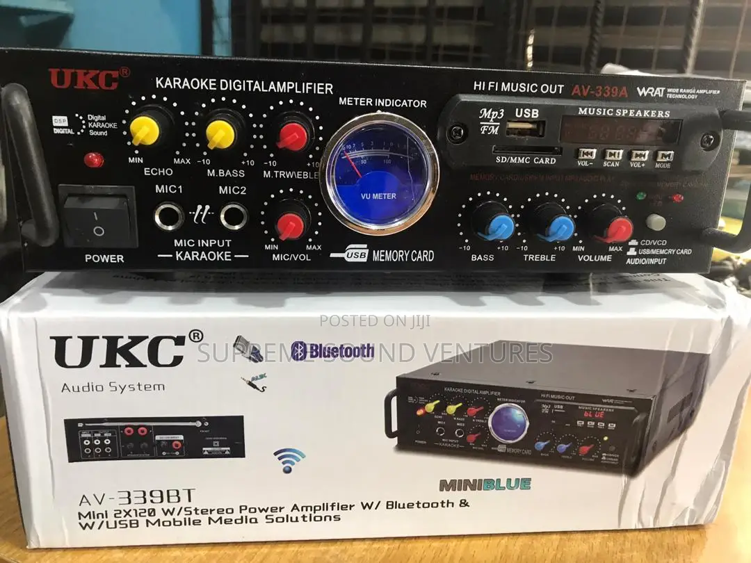 Av 339 Ampilifer With Bluetooth
