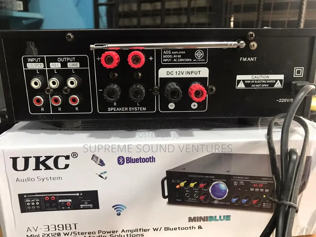 Av 339 Ampilifer With Bluetooth