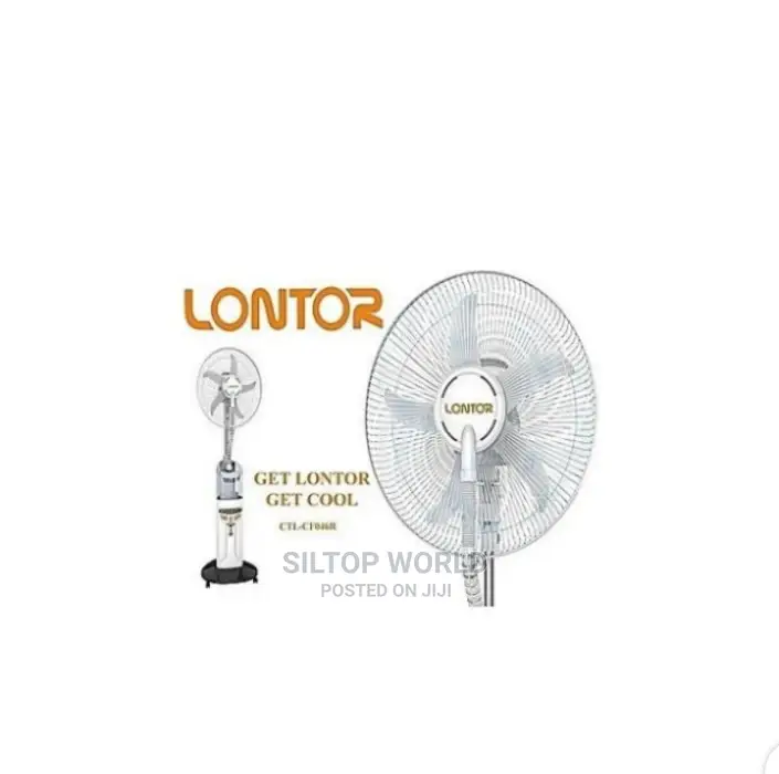 Lontor 18' Rechargeable Mist Water Fan