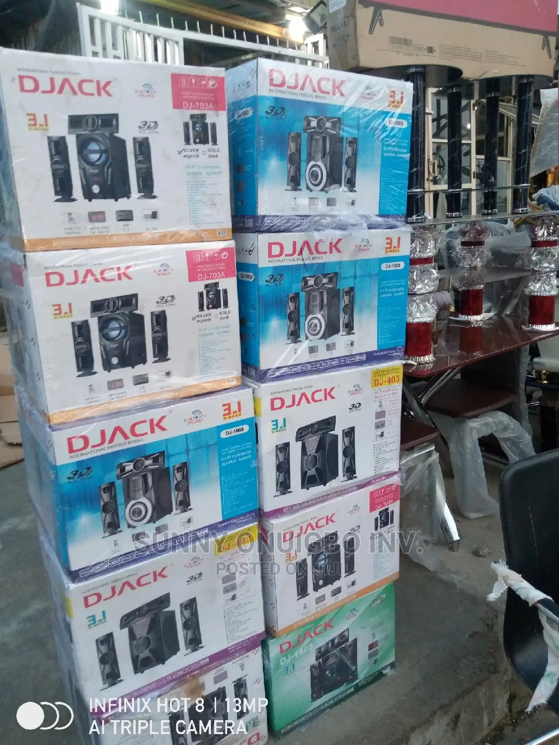 Djack 3.1 Bluetooth Home Sound System.